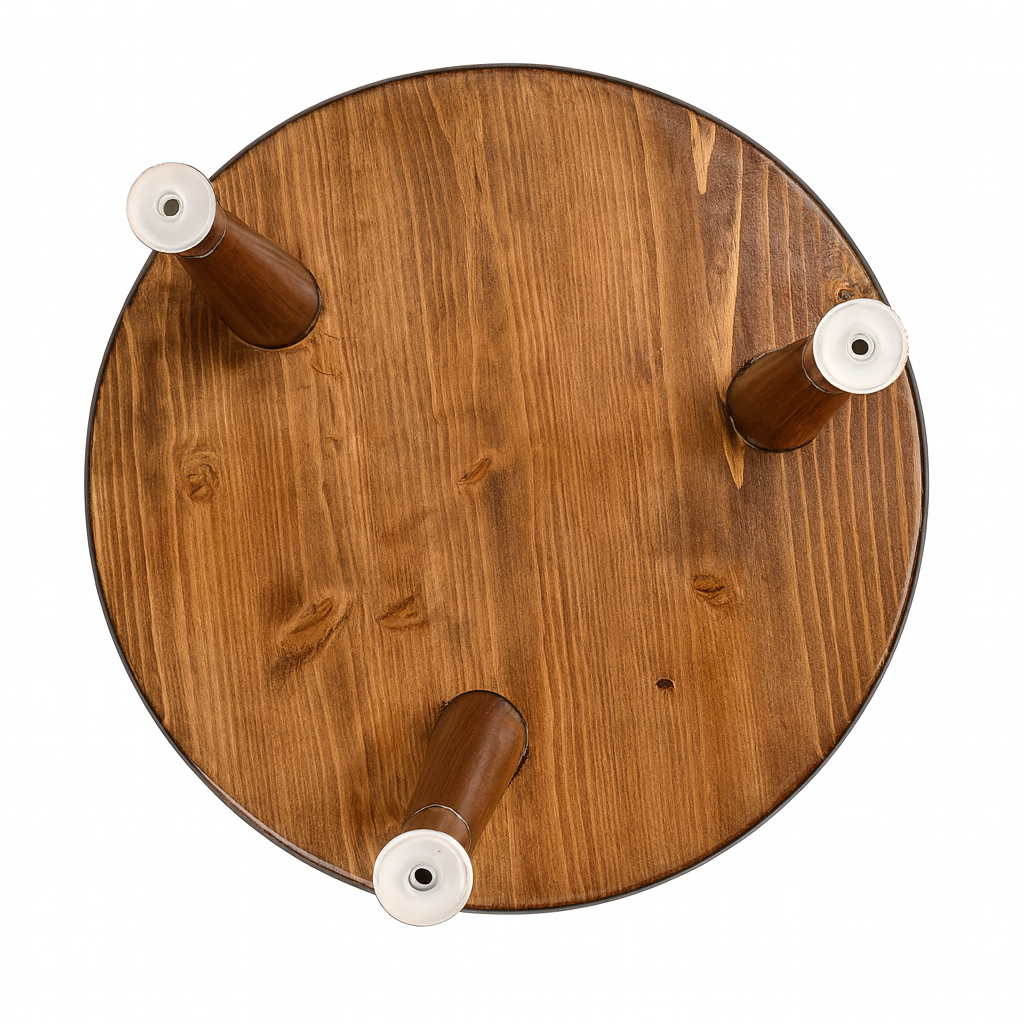 Handcrafted Ethiopian Rekebot – Golden Sunburst on Black