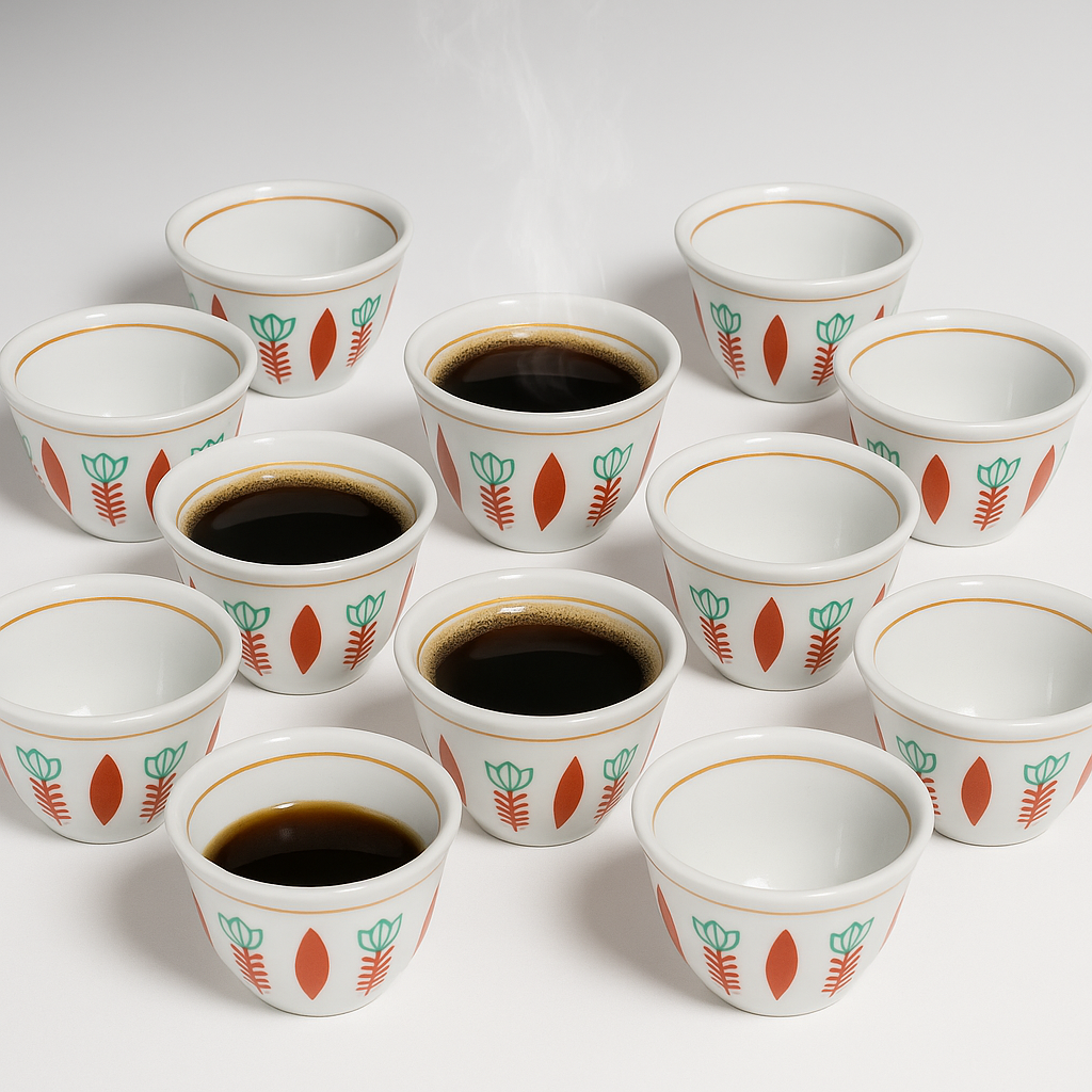 ETHIOPIAN SINI COFFEE CUP (Red)